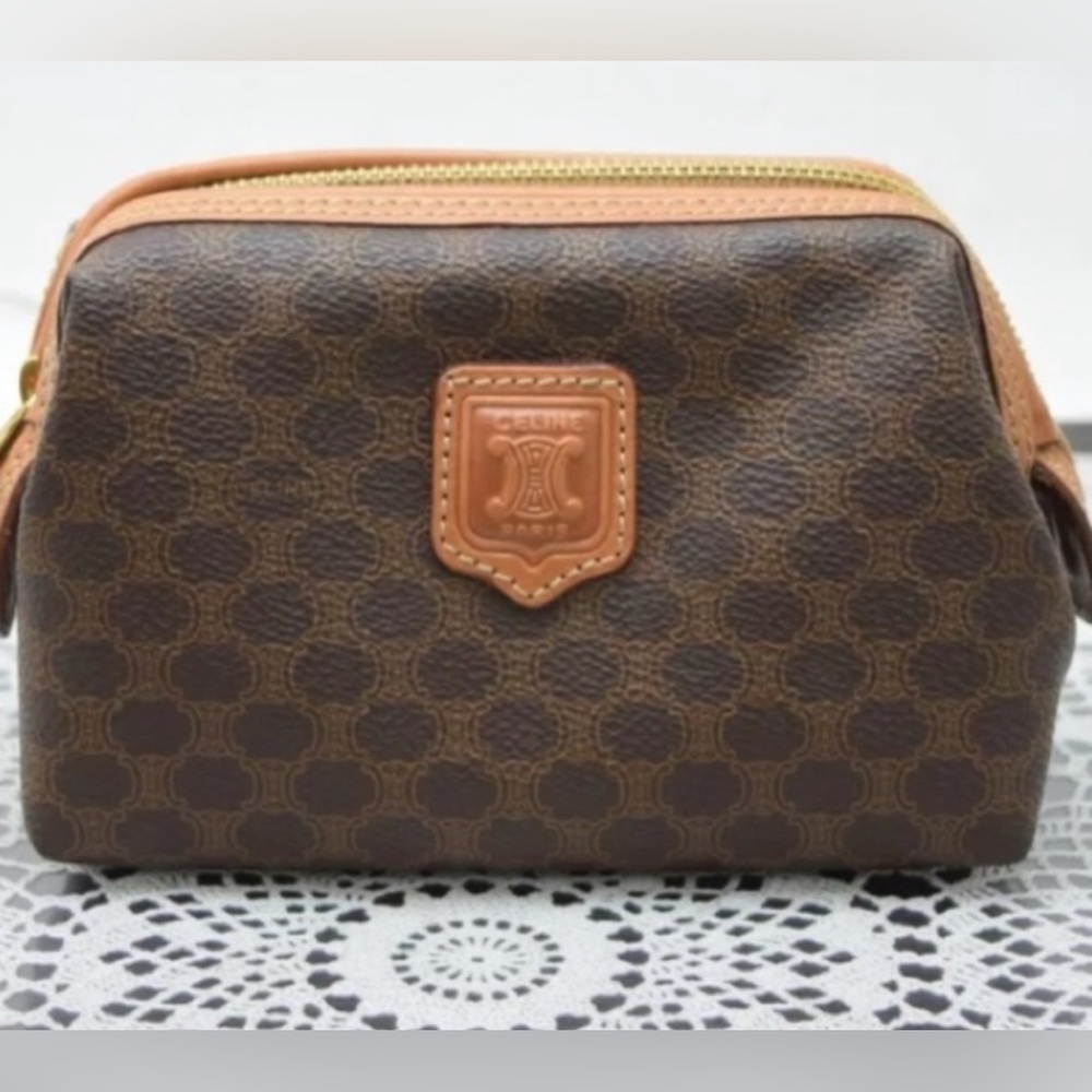 CÈLINE MINI BAG/MAKEUP BAG Vintage